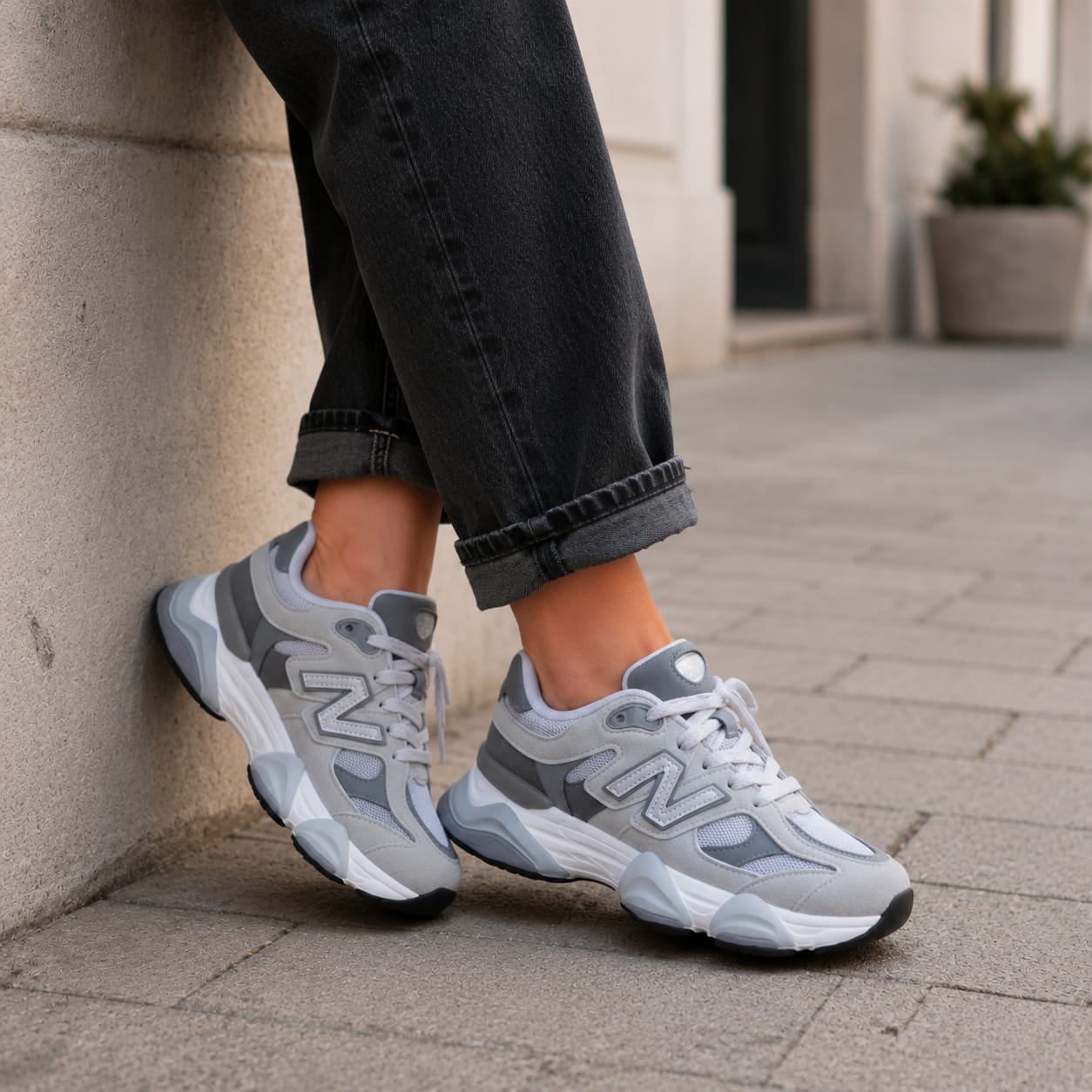 New Balance 9060 cor cinza