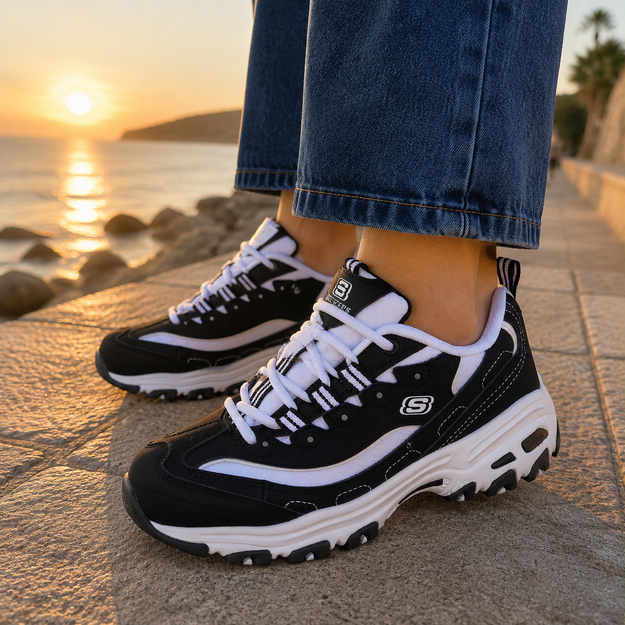 Skechers 428 preto