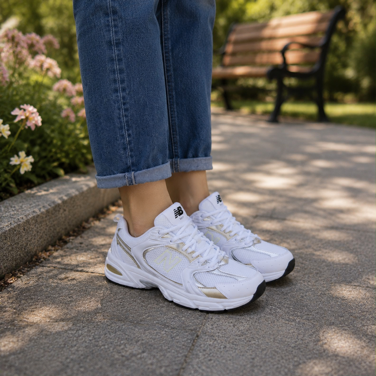 New Balance 300 rose gold