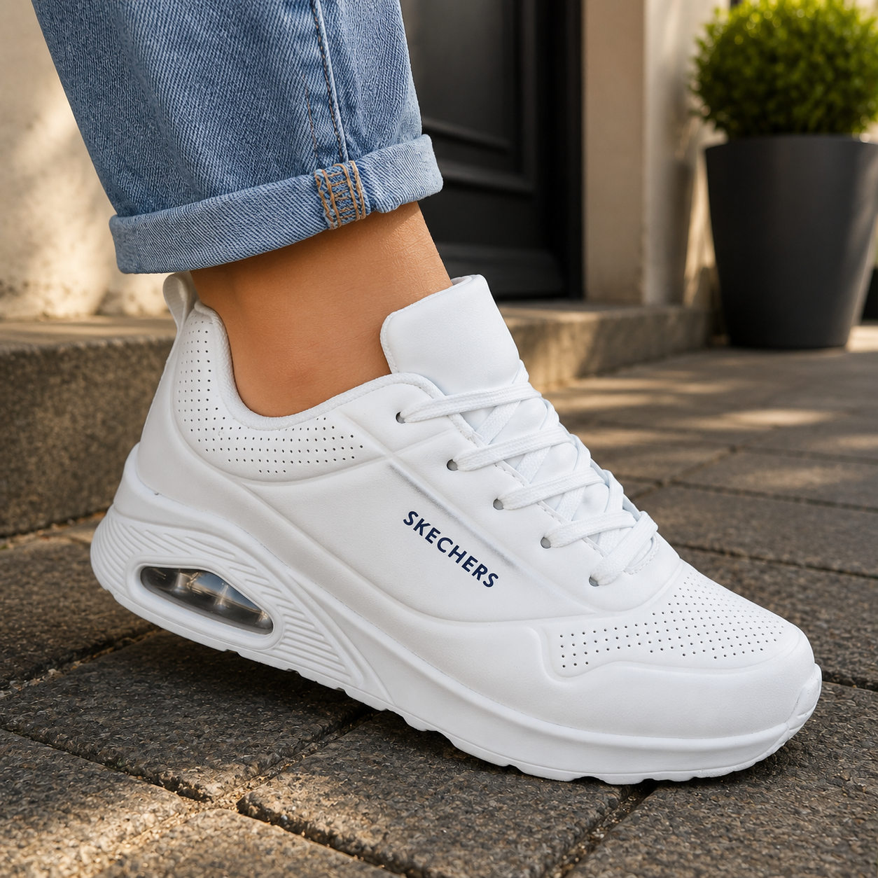 Skechers 96 branco