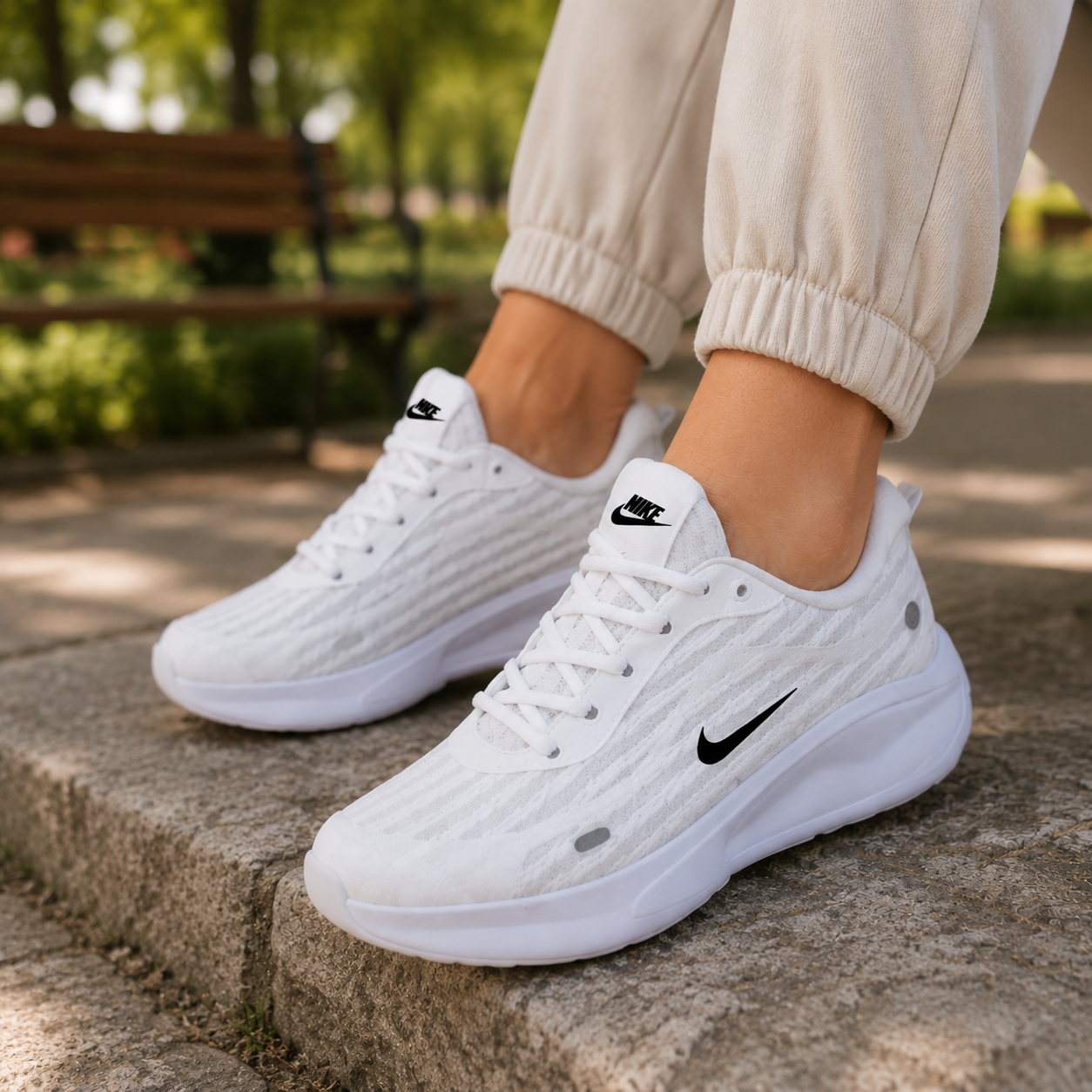 Sapatilha Nike branco com preto
