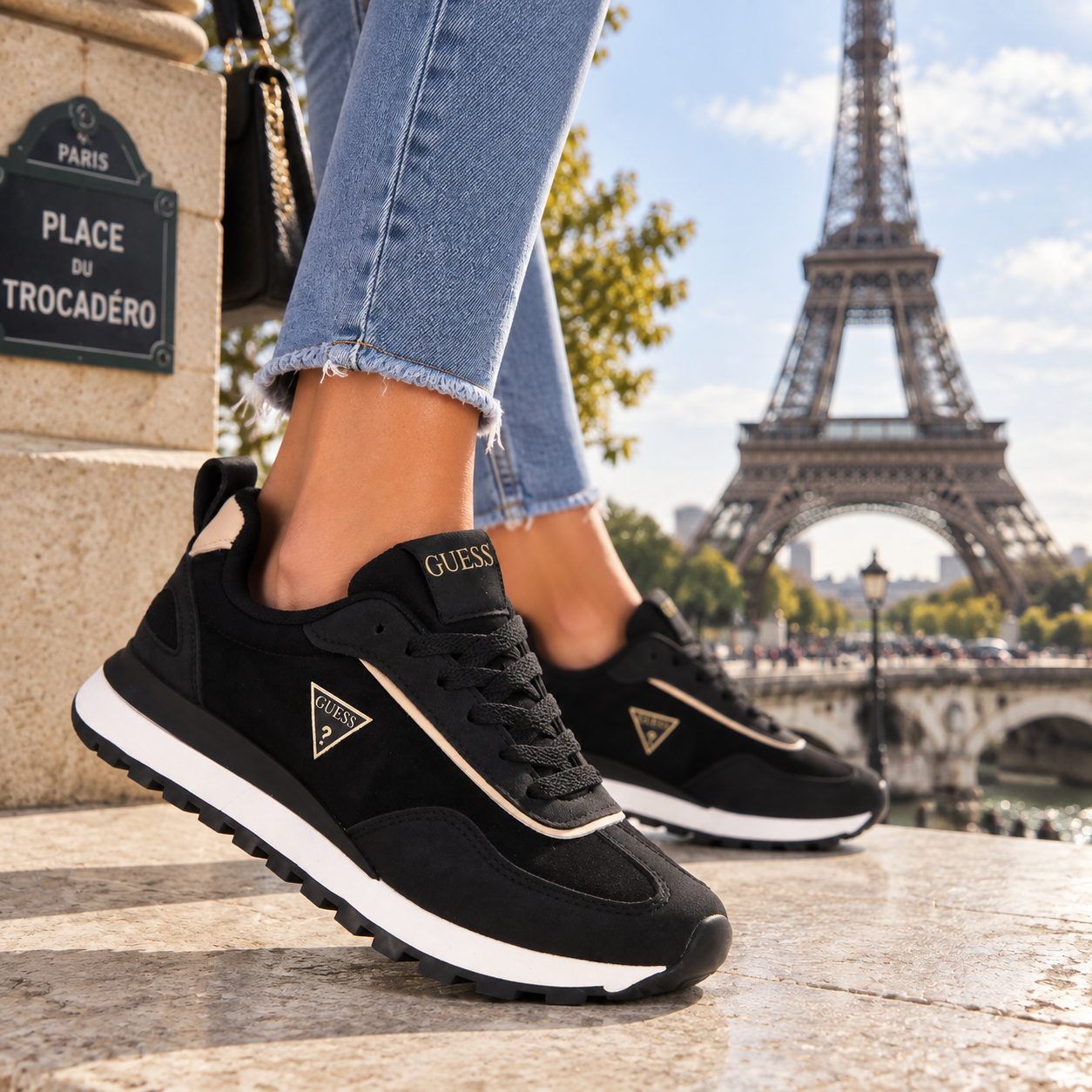 Ténis Guess ref12 preto