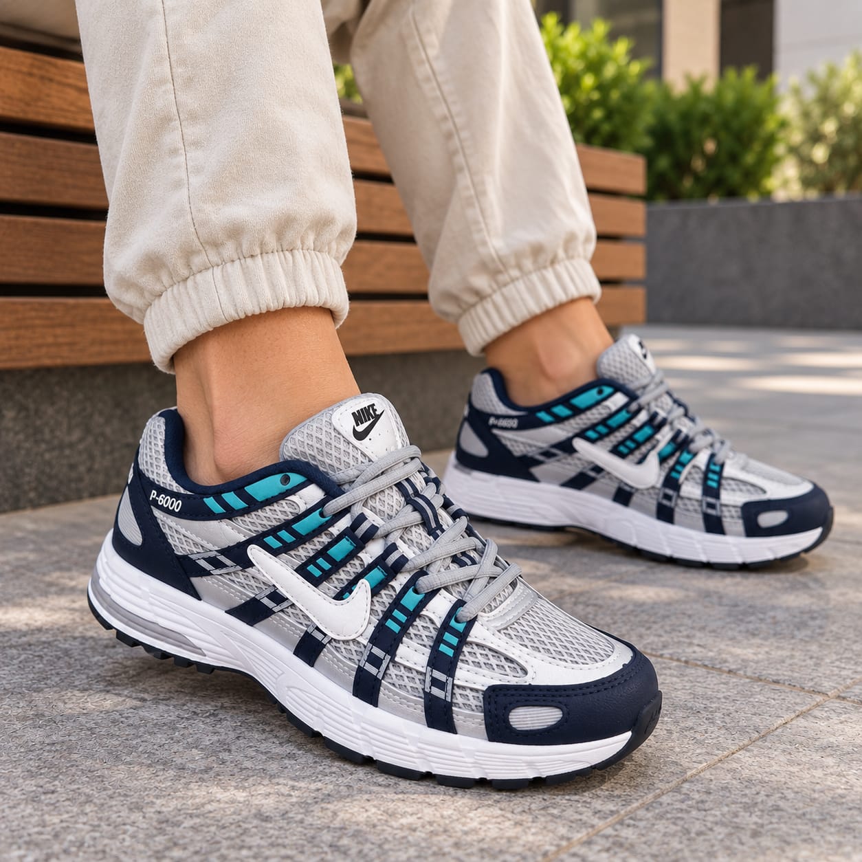 Nike  p  6000 azul